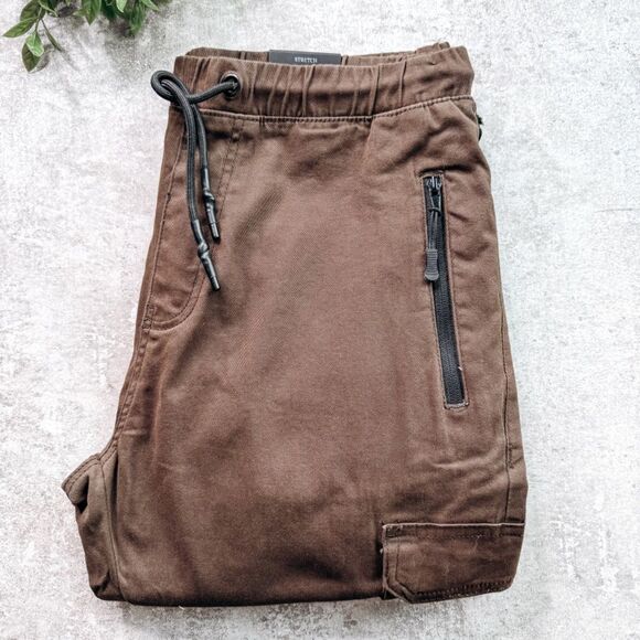 Truth Substance Cargo Jogger Brown Size Large - Picture 1 of 7